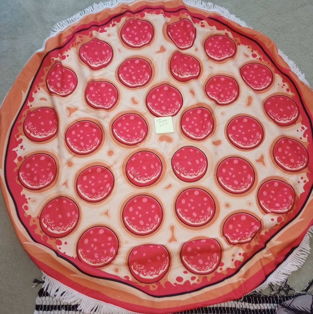 Pizza Blanket/ Beach Towel